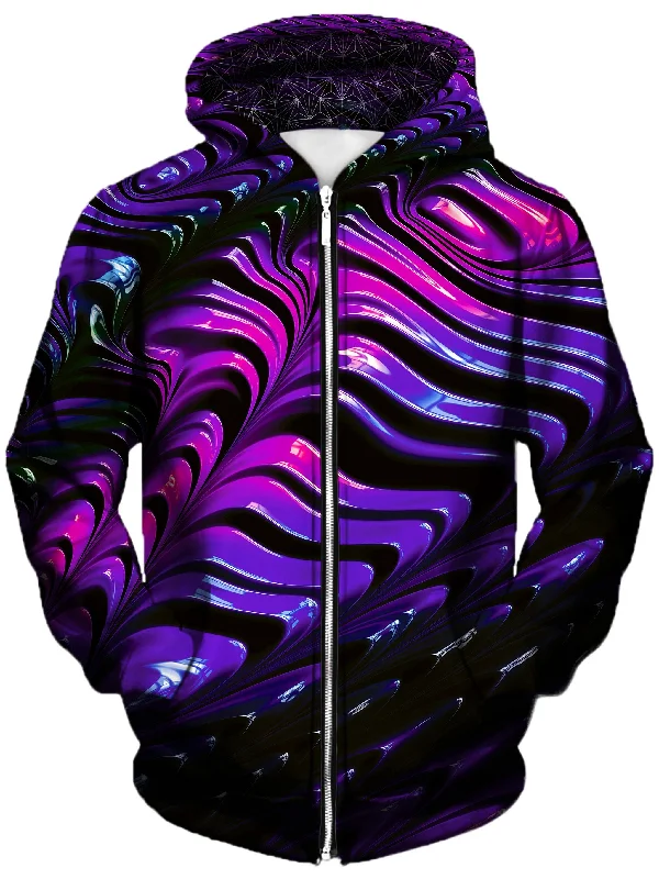 Wavvy Unisex Zip-Up Hoodie