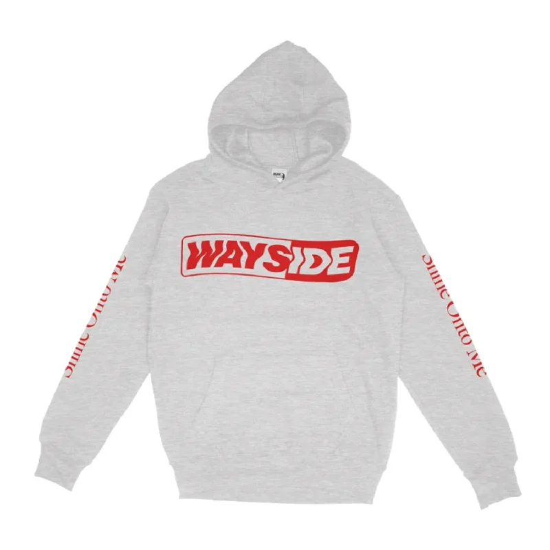 Wayside Logo Hoodie (Grey Marle)