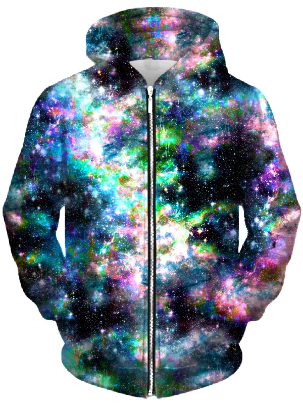 Weird Rave Unisex Zip-Up Hoodie