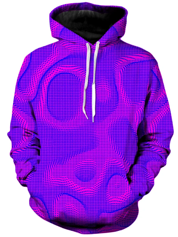 Wild Berry Halftone Unisex Hoodie