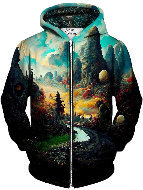 Wonder Of Grace Unisex Zip-Up Hoodie